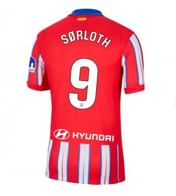 Atletico Madrid Alexander Sorloth #9 Hjemmebanetrøje 2024-25 Kort ærmer